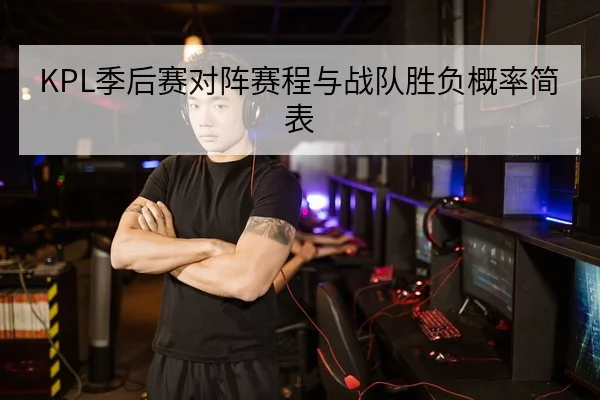 KPL季后赛对阵赛程与战队胜负概率简表
